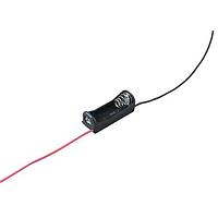 Eagle Plastic Devices 12BH510-GR Battery Clip 1N 6" LEADS BLK