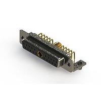 EDAC 630-21W1640-4N3 Mixed Contact D-Sub Connectors Right-angle Power Combo D-Sub Connector