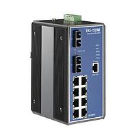 Advantech EKI-7559MI-AE Managed Ethernet Switches 8+2 100FX Port M.M. Managed Switch(Wide