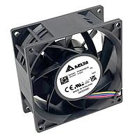 Delta Electronics, Inc. PFB0924EHEP6 Axial DC Axial Fan, 92x92x38mm, 24VDC, 103.67CFM, 7.92W, 54dBA, Tach/PWM, IP68