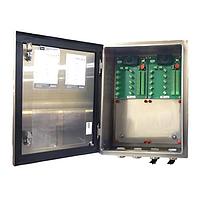 Amphenol Wilcoxon VLD12ES-C-N-S Enclosures, Boxes, & Cases 12 channel dual-output switchbox, stainless steel, expandable, conduits