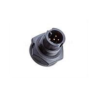 Amphenol LTW AU-04PMMS-LC7001 Standard Circular Connector Ceres, Mini Size, Plastic, 2A, 04 pins, Male Connector, Male Contact, Circular, 2 Points Lock, Solder, Receptacle, IP67