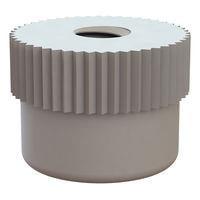 Essentra Components 08M040070TN Knurled Nut Thumb Nut, Knurled, M4 X .7 Thread, 7.8mm Height