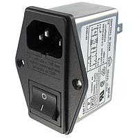 Qualtek Electronics 880-01/001 Power Line Filters 1A 2.46 X 2.34