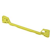 BIVAR CPCI-220Y Racks & Rack Cabinets CRD GUIDE YELLOW 8.24" L, 0.118 SLOTW