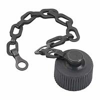 Harwin C90-25043-10SL Dust Cap CAP W/CHAIN INT THRD 5/8-24UNEF-2B THREA