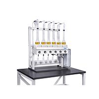 Labconco 2127602 Kjeldahl Distillation Apparatus (Six-Place, 230V)