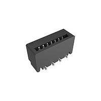 Amphenol FCI HFW7S-4STZE1HLF FFC & FPC Connectors 1.00mm Flex Connector, HFW Straight series, 7 Position, Top Entry Surface Mount, Tin plating, Non-ZIF, Halogen-free .