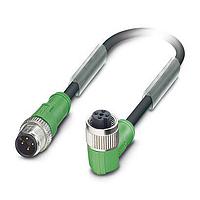 PHOENIX CONTACT 1012977 Sensor Cables / Actuator Cables SAC-4P-M12MS/ 0,4-PUR/M12FR