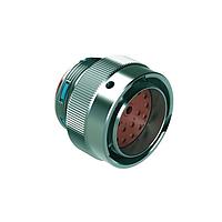 Amphenol SINE Systems AHDM06-24-18PR Connectors SZ 24 PLUG 18 POS PIN RED ARGMNT