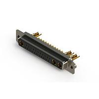 EDAC 628-25W3622-3TA Mixed Contact D-Sub Connectors Vertical Combo Dsub