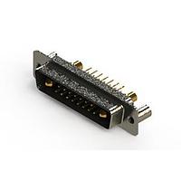 EDAC 627-17W2624-4N3 Mixed Contact D-Sub Connectors Vertical Combo Dsub