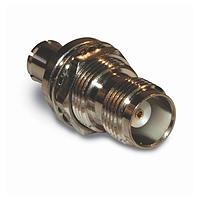 Amphenol RF 122380 RF Adapters - In Series TNC J-P Push-On Bkhd Adapter 50ohm
