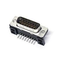 Amphenol Commercial Products D15P13B6UX00LF Plug DSUB R/A STB 15P