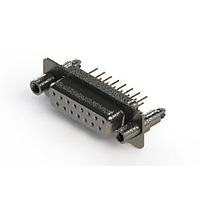 EDAC 628-M15-321-WN6 D-Sub Connectors - Standard Density Vertical Machined D-Sub Connector