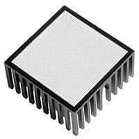 Aavid 374324B00035G Component Heat Sink for Plastic BGA Packages, Black, 27x27x10mm, IC Pkg=27 x 27, Tape #35
