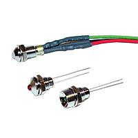 Dialight 606-1111-110F LED Panel Mount Indicators RED DIFFUSED
