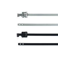 HellermannTyton 111-91001 Releasable Stainless Steel Cable Tie, 9" Long, SS316, 100/pkg