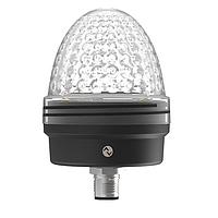 RAFI 1.69.010.101/1000 LED Panel Mount Indicators Signal lamp TILTED DIAMOND+ IO-LINK, lamp RGB, 24 Volt, bezel transparent, M12 4-pin A-coded