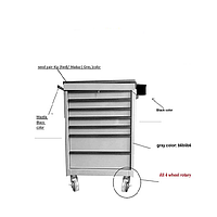 TOPTUL TCBA0710 DRAWER TOOL TROLLEY