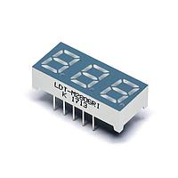 Lumex LDT-M2806RI LED Displays Red 660nm 3 Digit 8000mcd