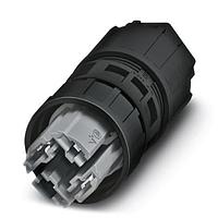 PHOENIX CONTACT 1582640 Circular Metric Connectors QPD P 4X2,5 9- 14 BK GY