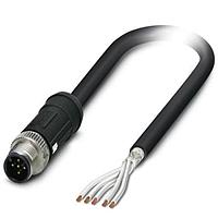 PHOENIX CONTACT 1407256 Sensor Cables / Actuator Cables SAC-5P-M12MS/ 5 0-28X OD