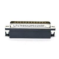 Amphenol Commercial Products L717HDC62PD1CH3R High Density D-Sub Connectors 62P Sz C Hi Density Pin Rear Insert M3
