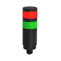 Banner Engineering TL70ZWRG Tower Lights TL70 Tower Light, Black Housing: 3-Color Indicator; Voltage: 100-240 V ac; Environmental Rating: IP65; Colors: White Red Green; Supports 1-4 Modules; 2 m (6.5 ft) Integral Cable