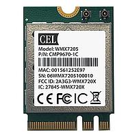 CEL CMP9670-2C Bluetooth and Wi-Fi Modules CMP9670 Tri-Band Wi-Fi 6e 2x2 MU-MIMO DBS BT5.2 Half-size Mini-PCIe Card