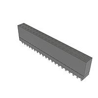 Samtec ESW-120-12-L-D Stackthrough .100" Elevated Socket Strip