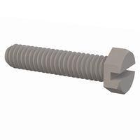 Essentra Components 010832X075PC Hex Slotted Hex Slotted Screw, #8-32 Thread, 3/4 Lg