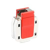 Molex / FCT 213032-1011 D-Sub Backshells Backshell for D-Sub Conn Shell Size1 Straight Cable Outlet w/Locking Screw Red