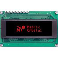 Matrix Orbital OK204-25-OR-V OLED Displays OLED 20 X 4 RED WIDE VOLTAGE POWER