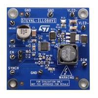 STMicroelectronics STEVAL-ILL088V1 Evaluation Boards 0.55 A, positive buck-boost LED driver board based on LED6000