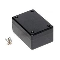 Hammond Manufacturing 1594BBK Thick Wall Flame Retardant ABS 1.1x2.2x3.2" Black