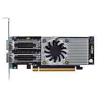 IEI Technology LAN-100G2SF-E810-R10 Ethernet Controllers Intel Ethernet Controller EZE810CAM2 based Network Interface Card with 2 x QSFP28 by 1 PCIe 4.0 x16 interface