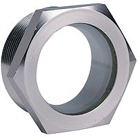 Dwyer SFI-550-1/2 Glass Sight Window, Steel Body, NPT 1/4-2 in, for Tanks & Vessels (1/2 in)