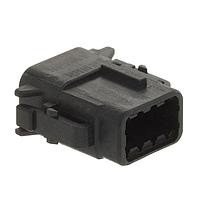 DEUTSCH - TE Connectivity DTM06-08SA-EE04 8-Way 8P DTM PLUG ASM, BLK KEY A, HIGH TEMP