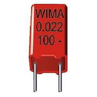 WIMA MKP2J011001B00KC00 Metallized Polypropylene Capacitors MKP 2 1000 pF 630 VDC 3x7.5x7.2 PCM 5