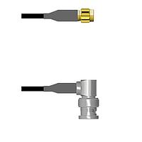 Amphenol Custom Cable Q-3D00E0008096i RF Cable Assemblies SMA-SP/BNC-RP RG58 96I