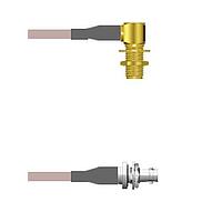 Amphenol Custom Cable Q-2P00P0005010i RF Cable Assemblies SMA-RJB/HDBNC-SJB G316 10I
