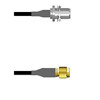 Amphenol Custom Cable Q-2303E000D008i RF Cable Assemblies N-SJB/SMA-SP LMR19 8I