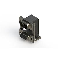 EDAC 663-009-664-05C Dual Port D-Sub Connectors Right-angle Dual Port D-Sub Connector