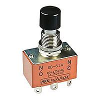 NKK Switches SB61A/U Pushbutton Switches STD SIZE PUSHBUTTON LOW TO MED CAPACITY