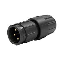 Switchcraft W8382-5PG-321 Standard Circular Connector Mini-Con-X Cable-to-Cable, 5-pin #16, Male, Solder Cup, Bulk