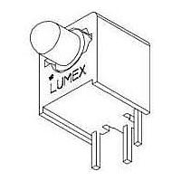 Lumex SSF-LXH409SISUGW LED Circuit Board Indicators RED/GRN R/A PCB
