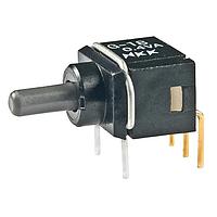NKK Switches G18AH Sealed ultra miniature toggles SPDT (ON)-OFF-(ON) RIGHT ANGLE