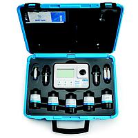 HANNA HI971044C Pool Line Free & Total Chlorine, Cyanuric Acid, and pH Portable Photometer Kit (CAL Check)