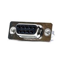 Amphenol Commercial Products FCE17-E09SE-A50 Receptacle 9P Vert Mt PCB Skt 4-40 Threaded Lock